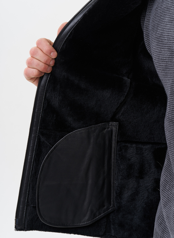 Мужская дубленка 