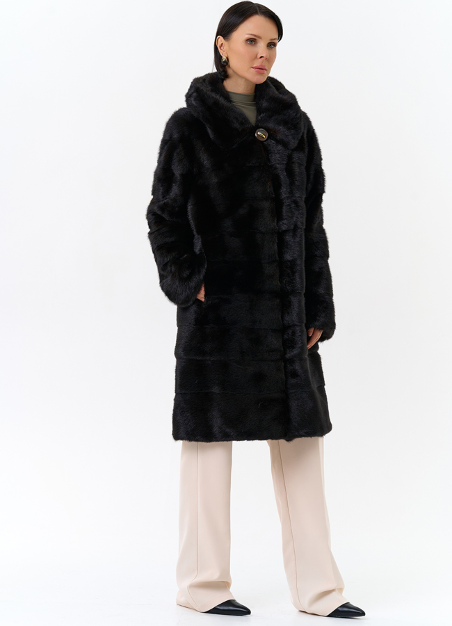 Шуба из норки модель № 29537 универмаг малина