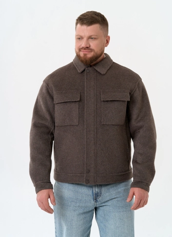 Мужское укороченное пальто