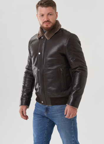 Мужская дубленка 